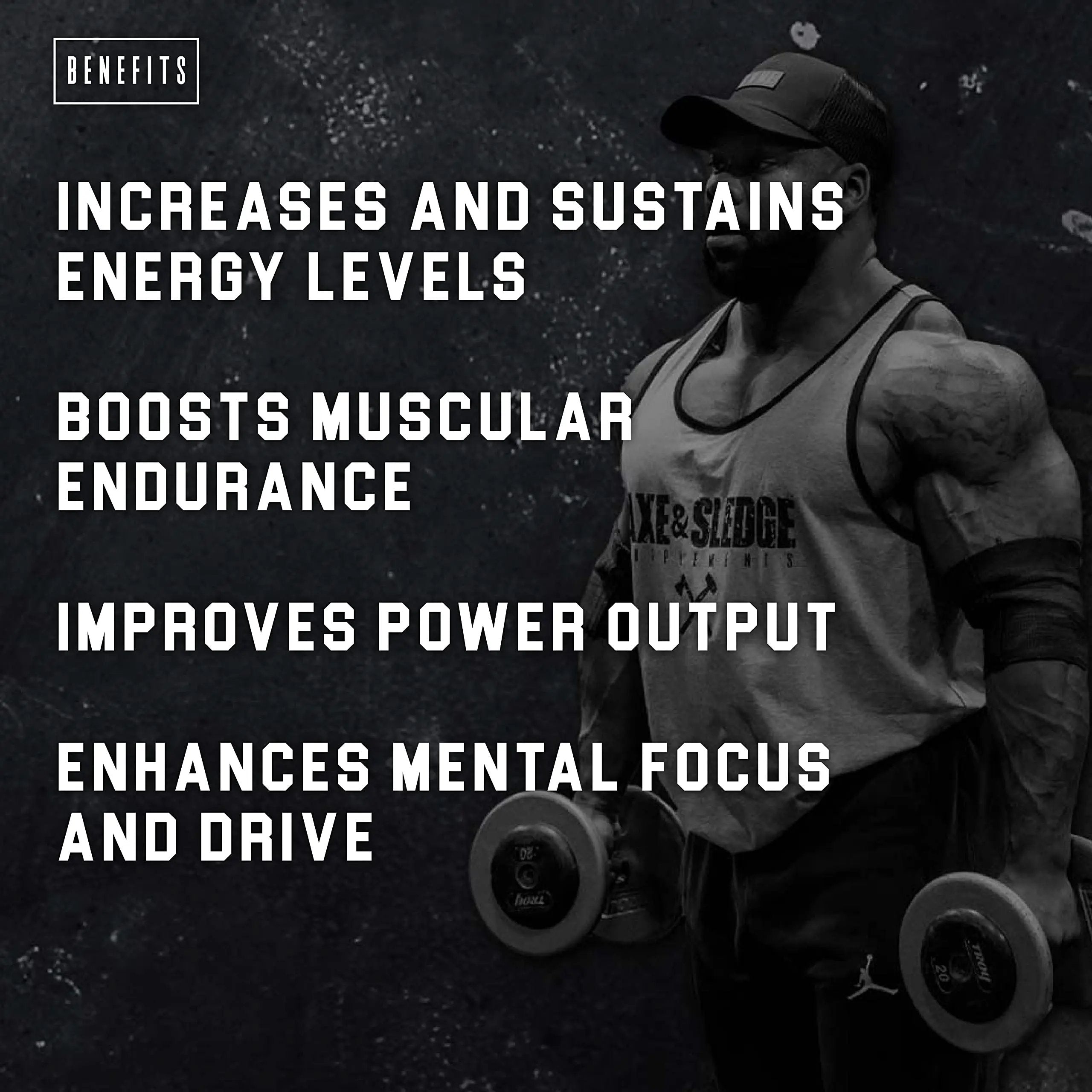 Axe & Sledge Supplements Seventh Gear Extreme Stimulant-Based Pre-Workout Axe & Sledge