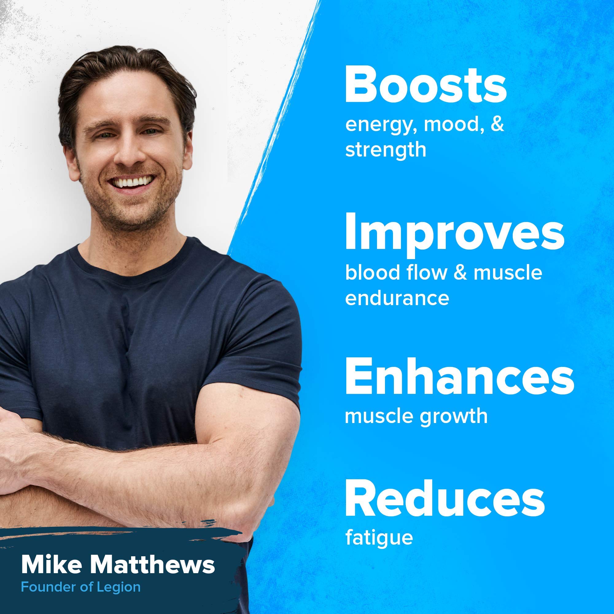 LEGION Pulse Pre Workout Supplement - All Natural Nitric Oxide Preworkout Drink LEGION