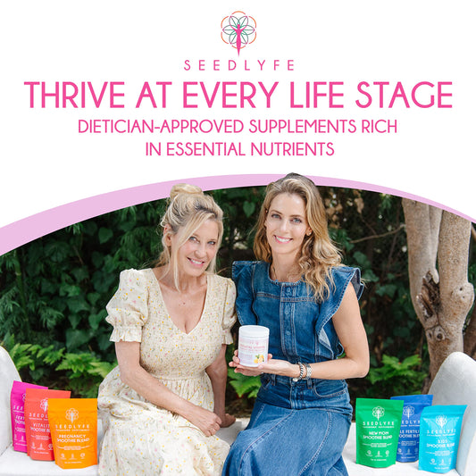 Female Fertility Bundle with Prenatal Vitamin Powder – Natural Prenatal Vitamins and Smoothie Mix