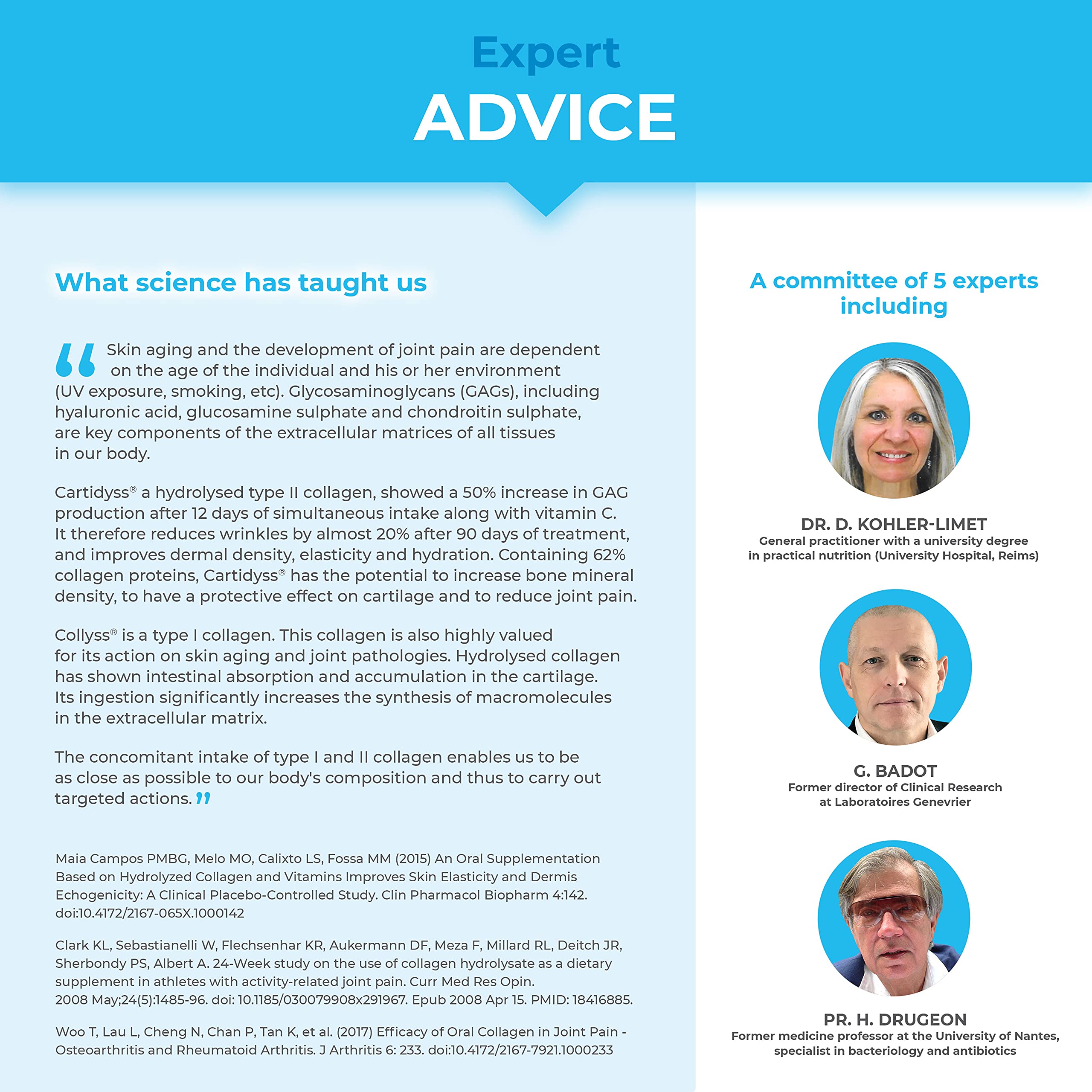 Pure Marine Collagen (900mg) - Enriched with Vitamins C and E – Patented Premium Type I & II Hydrolysed Collagen Plastimea