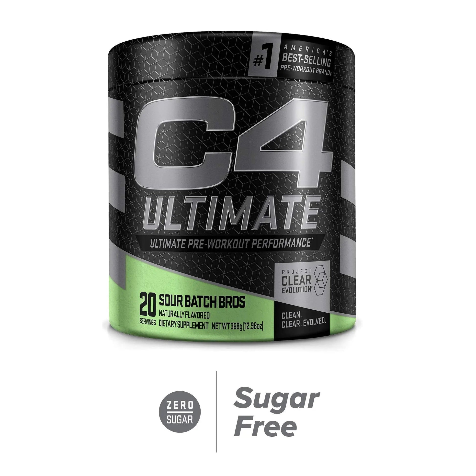 Cellucor C4 Ultimate Pre Workout Powder Sour Batch Bros - Sugar Free Preworkout Energy Cellucor