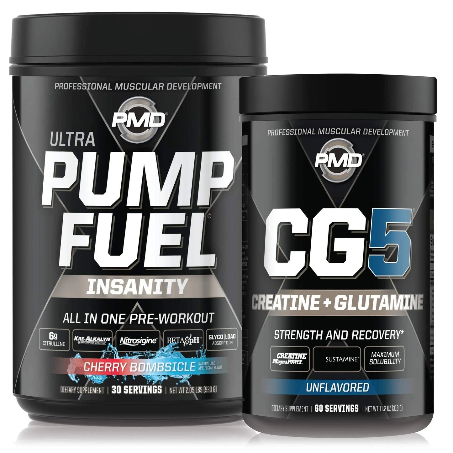 PMD Sports Ultra Pump Fuel Insanity - Pre Workout – Cherry Bombsicle (30 Servings)