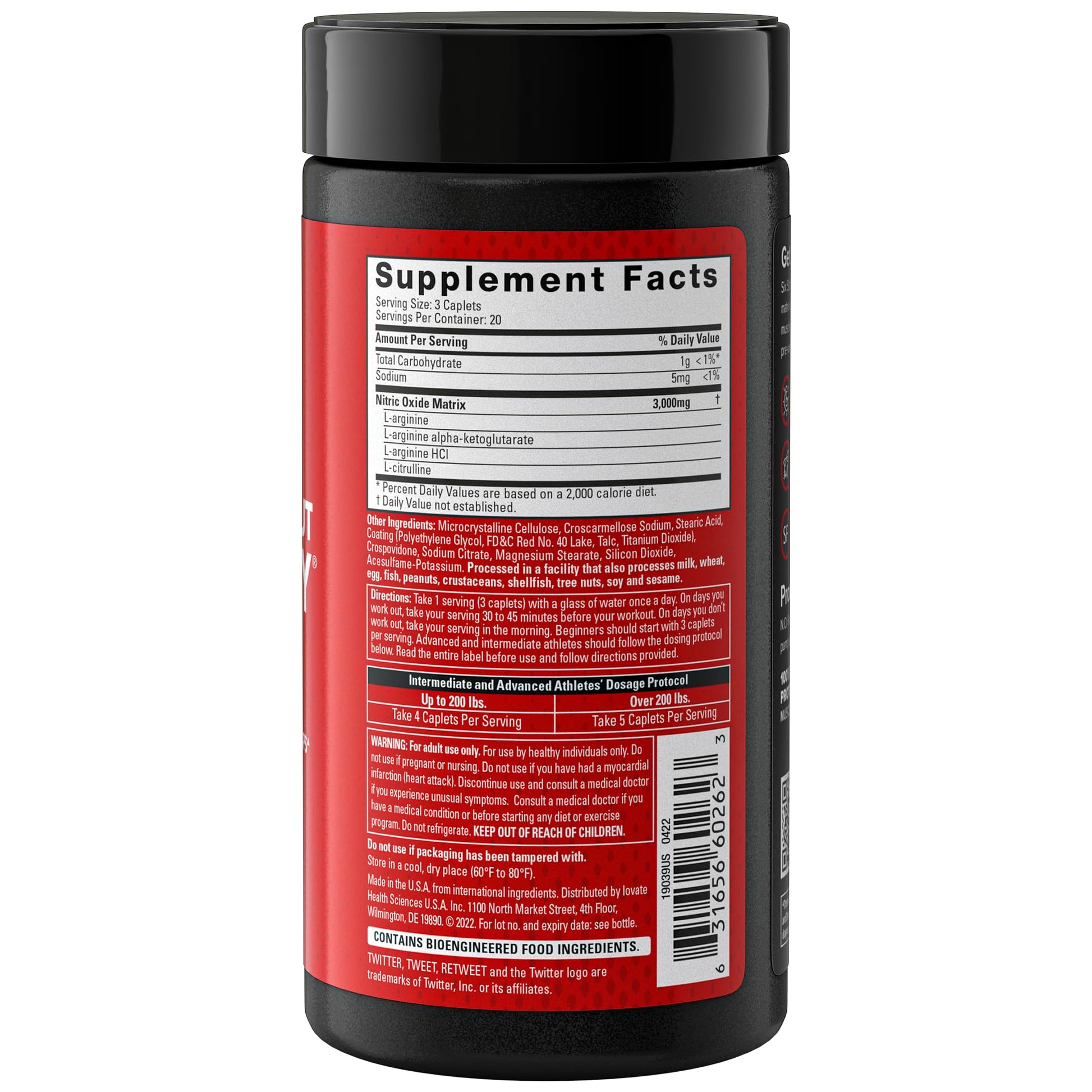 Six Star Nitric Oxide Supplement Nitric Oxide Fury Pre-Workout Pre Workout Nitric Oxide Six Star