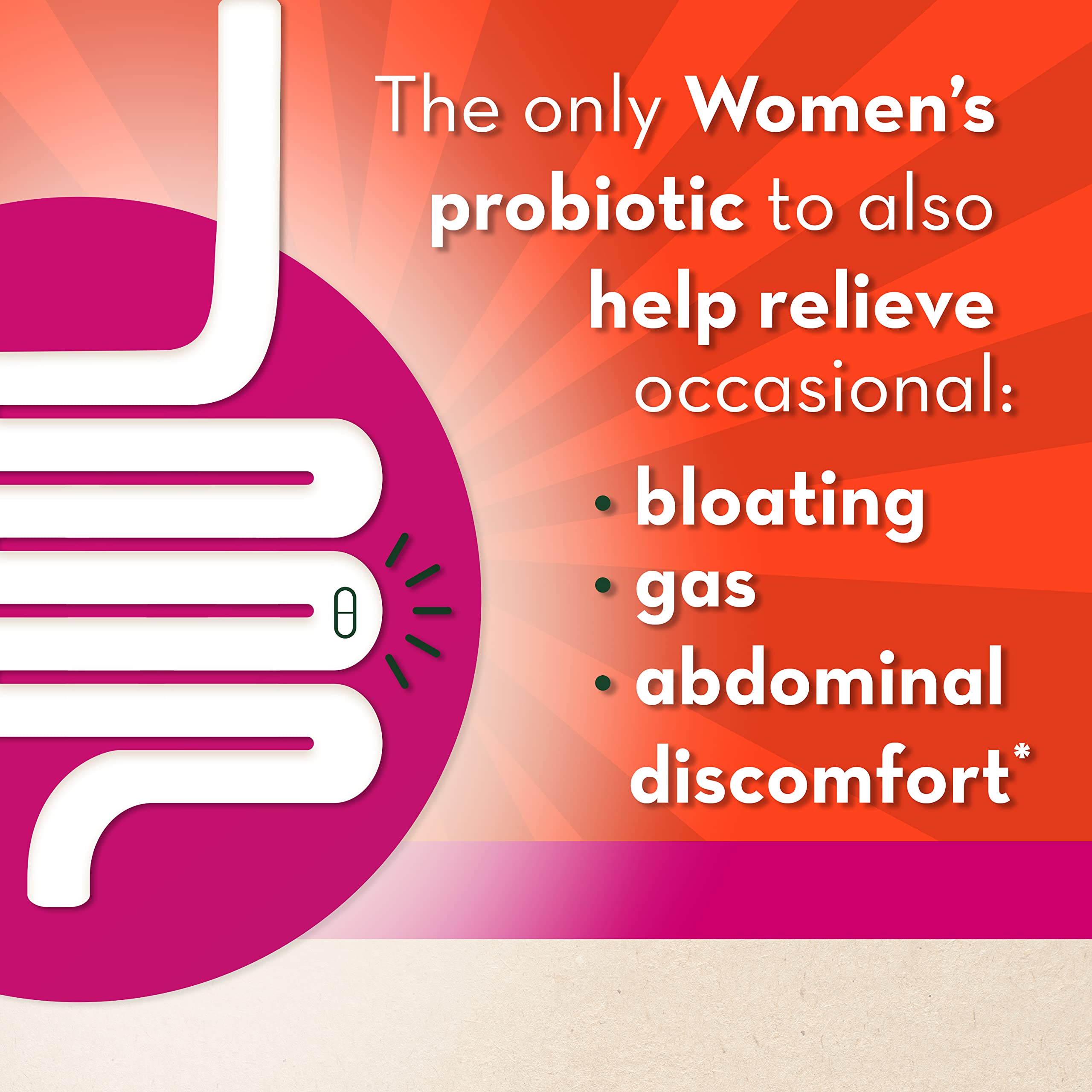 Align Probiotic, Women's Dual Action, Probiotics for Women, Multi-Strain Probiotic with Chaste Tree Align