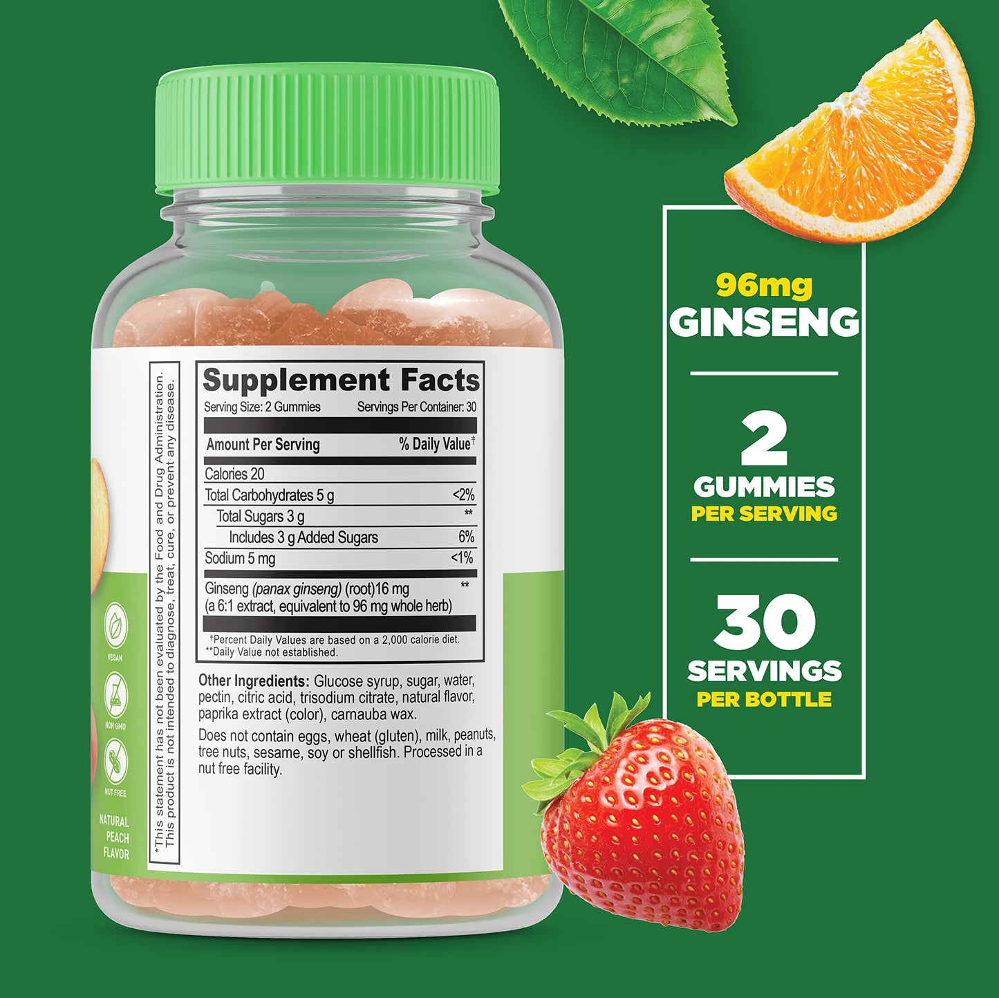 Lifeable Women's Prenatal Multivitamin + Panax Ginseng, Gummies Bundle - Great Tasting