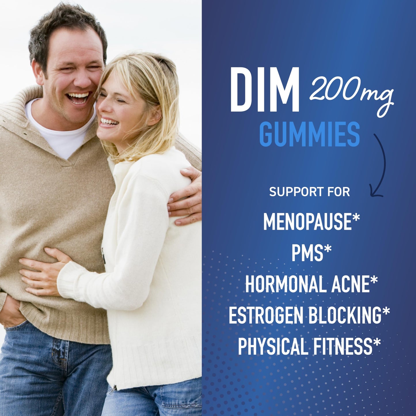DIM Gummies | 200mg | Hormone Balance Gummies for PMS, Menopause, Hormonal Acne & More