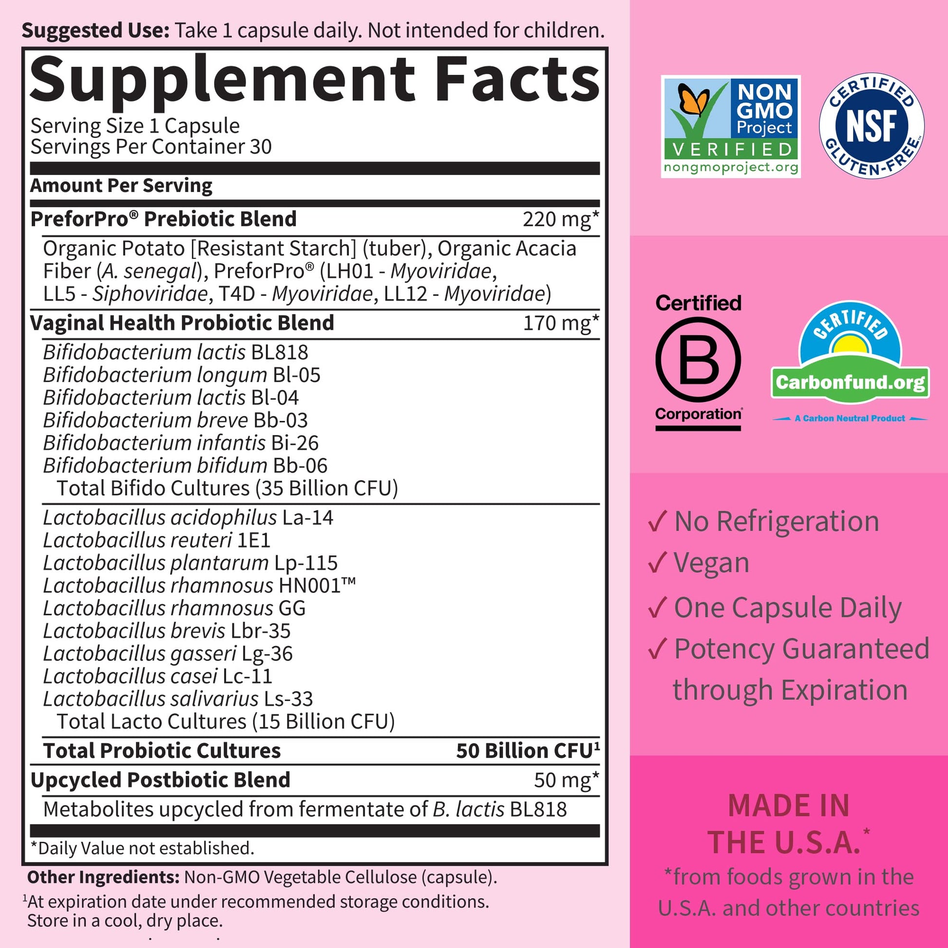 Garden of Life Dr Formulated Once Daily 3-in-1 Complete Prebiotics, Postbiotics Garden of Life