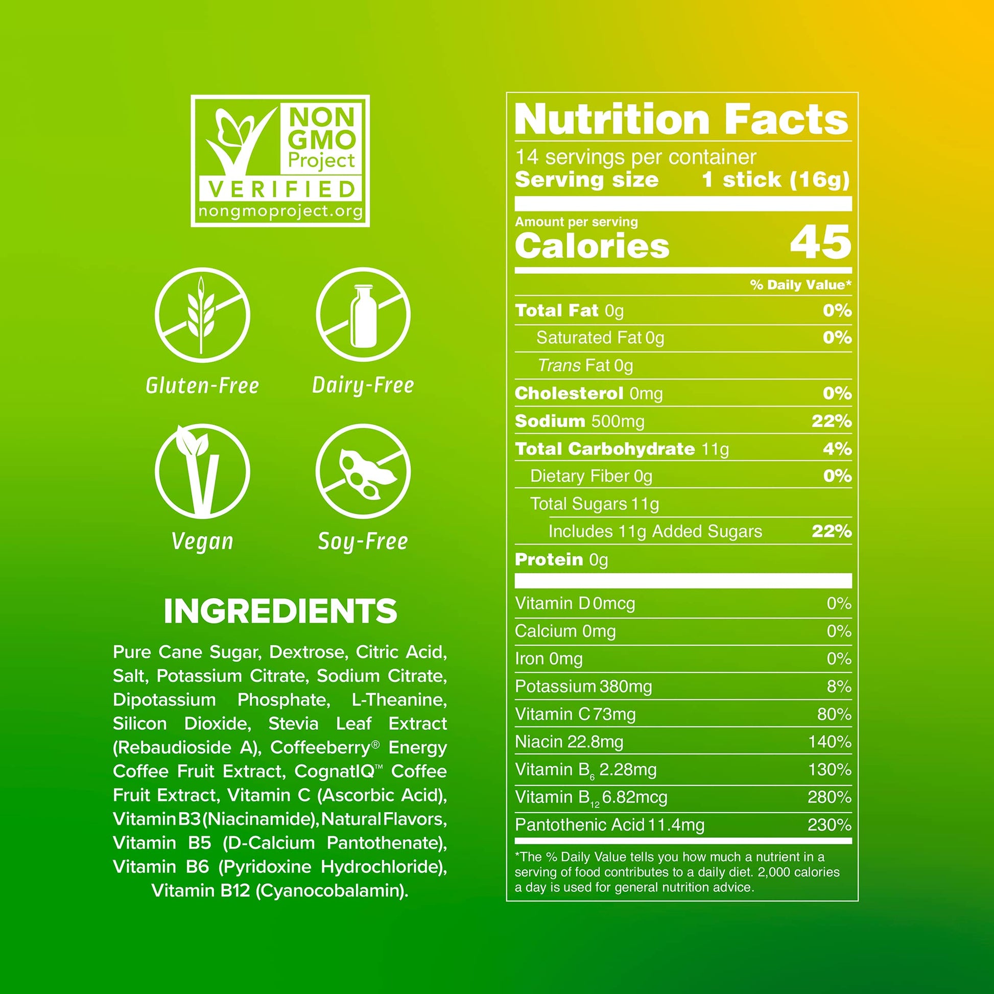 Liquid I.V. Hydration + Energy Multiplier - Mango Tamarind - Hydration Powder Liquid I.V.