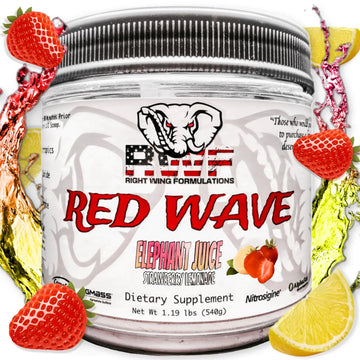 Red Wave Pre Workout Powder With Creatine, Perfect For Men And Women