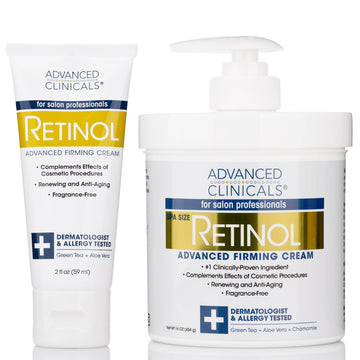 Advanced Clinicals Retinol Body Butter Lotion Moisturizer Face Lotion & Body Cream