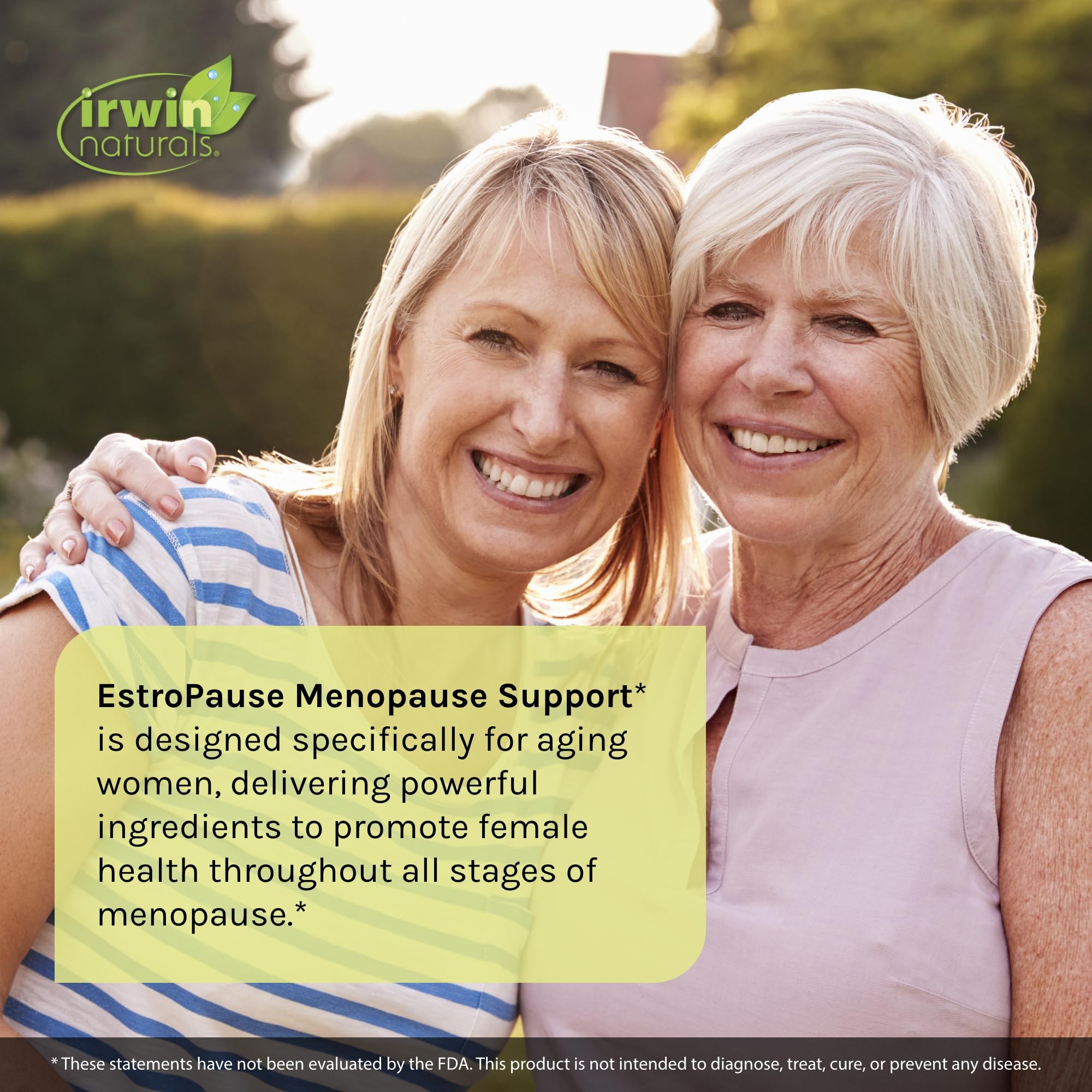 Irwin Naturals EstroPause Menopause & Women's Health Support Supplement