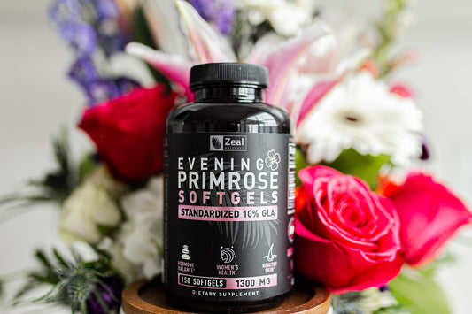 Evening Primrose Oil Capsules (150 Liquid Softgels | 1300mg) Premium Evening Primrose Oil – Natural