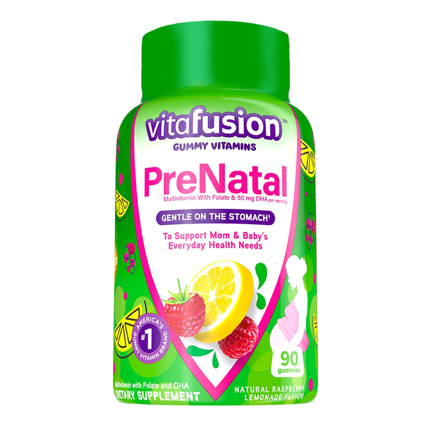 SmartyPants Prenatal Vitamins for Women, Multivitamin Gummies: Omega 3 Fish Oil (EPA/DHA)