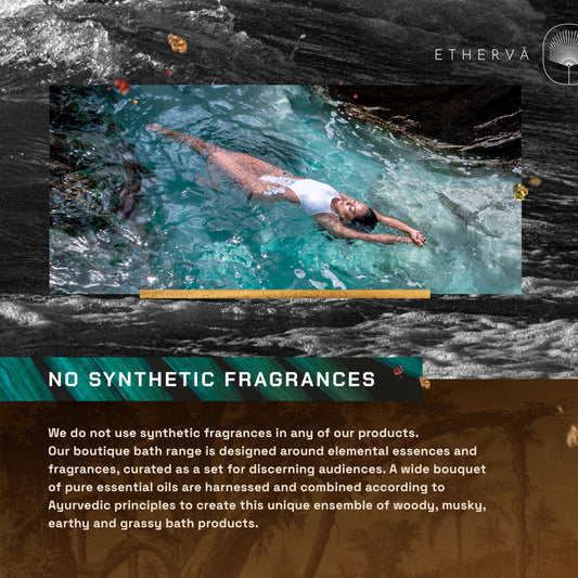 ETHERVA EARTH Body Wash for Men & Women | Patchouli, Vetiver, Incense, Virgin Coconut Oil