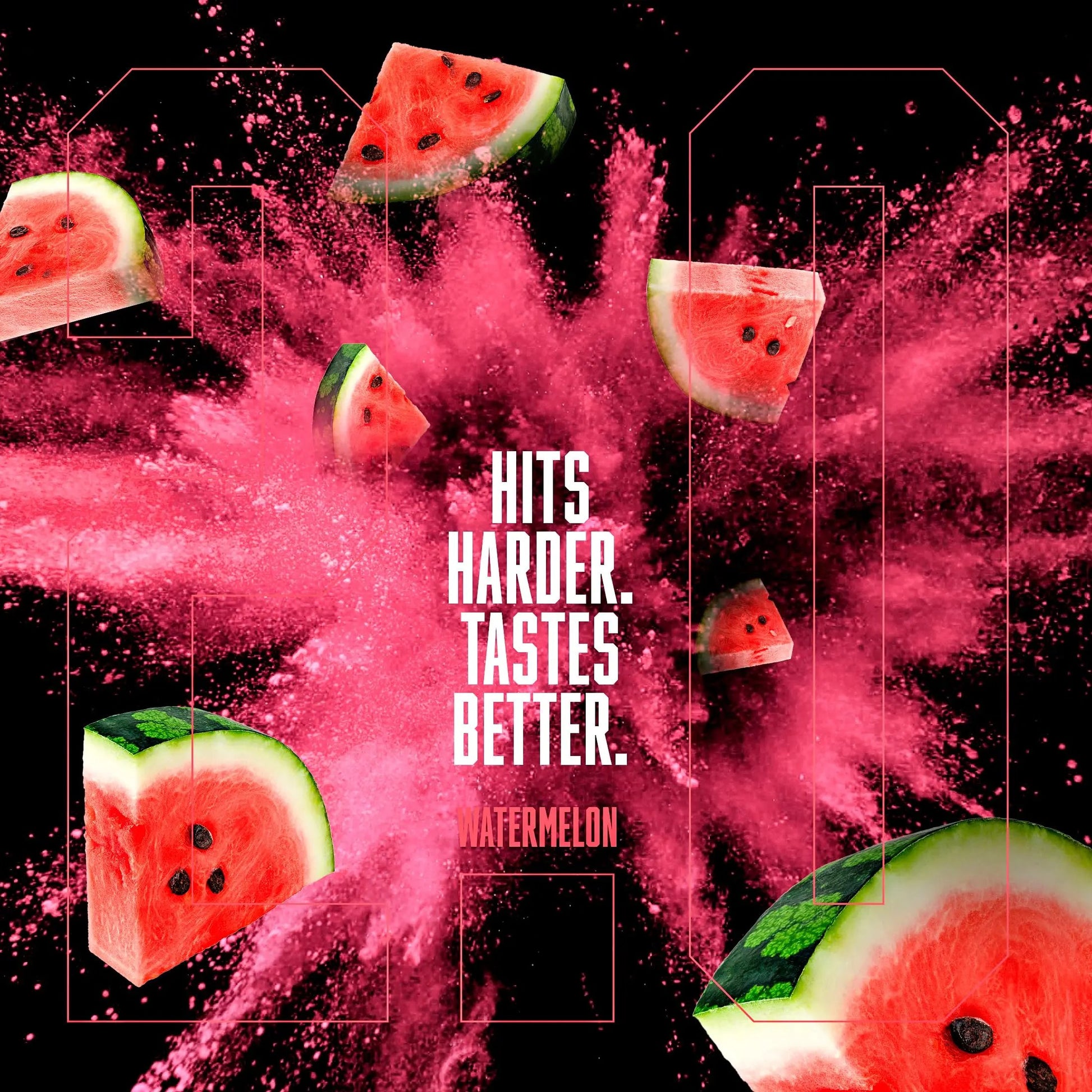 Six Star Pre-Workout Explosion Ripped 2.0 Watermelon - Endurance Powder with Caffeine Six Star