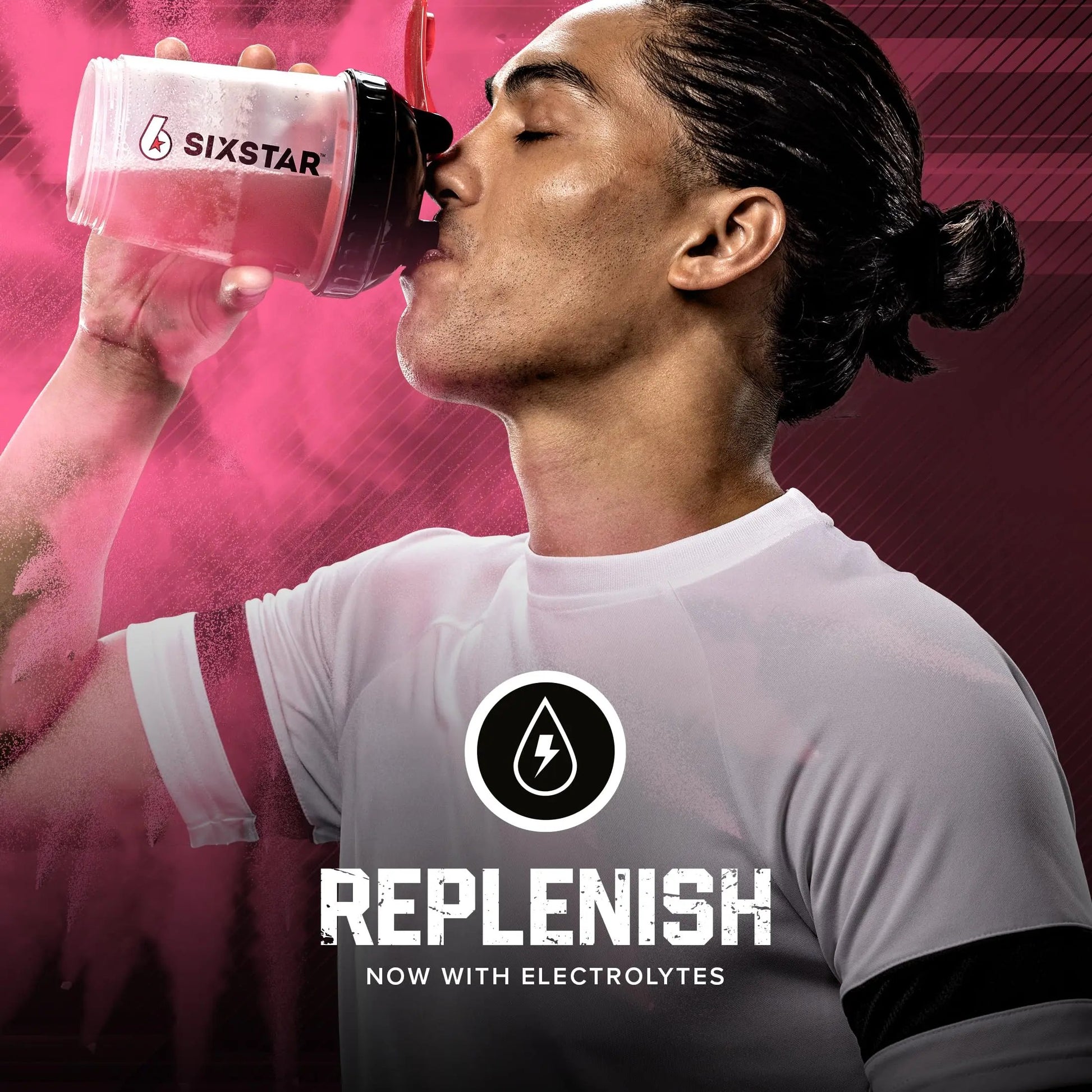 Six Star Pre-Workout Explosion Ripped 2.0 Watermelon - Endurance Powder with Caffeine Six Star