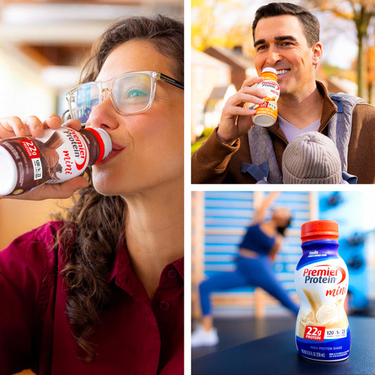 Premier Protein Shake MINIs, Vanilla, 22g Protein, 120 Calories, 1g Sugar, 8.75fl oz