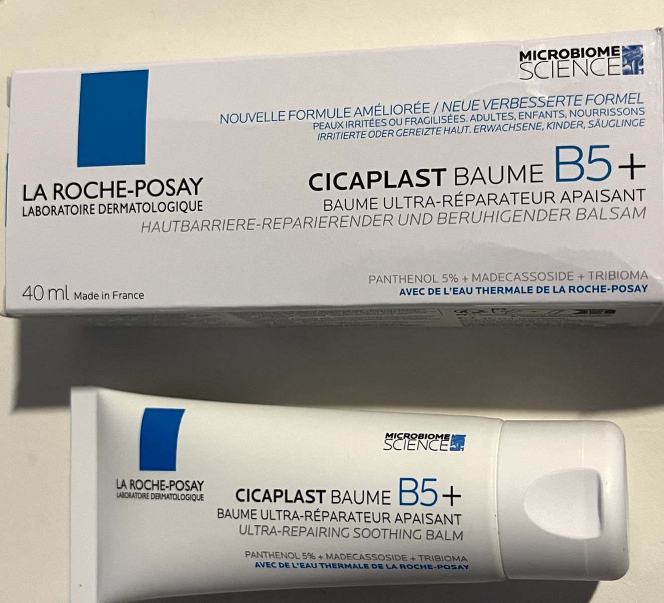 La Roche Posay Cicaplast Baume B5+ 40ml Ultra-Repairing Soothing Balm NIB La Roche-Posay
