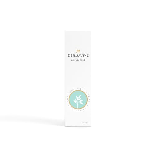Dermavive Intimate Wash, Gentle Feminine Cleanser for Women, Soap-Free Feminine Hygiene Wash Dermavive