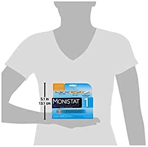 Monistat 1-Day | Day or Night Combination | Yeast Infection Treatment, Prefilled, 1 Pack Monistat