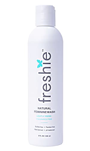 freshie Natural Feminine Care pH-Balanced Cleansing Wash Odor-Blocking Plant-Based
