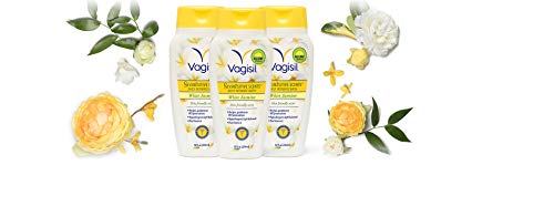 Vagisil Feminine Wash for Intimate Area Hygiene, Scentsitive Scents, pH Balanced and Gynecologist Tested