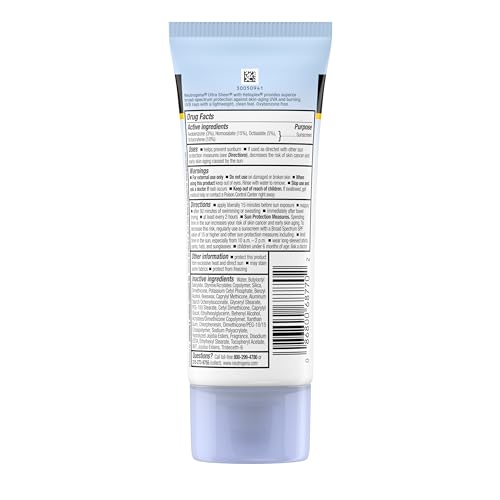 Neutrogena Ultra Sheer Dry-Touch Water Resistant and Non-Greasy Sunscreen Neutrogena