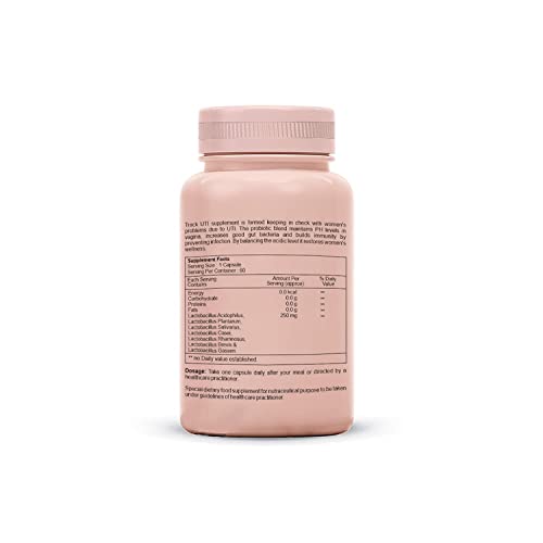 Vishopy, Track UTI PROBIOTICS Supplement for Men Women – 20 Billion CFUs with 7 Strains Vishopy