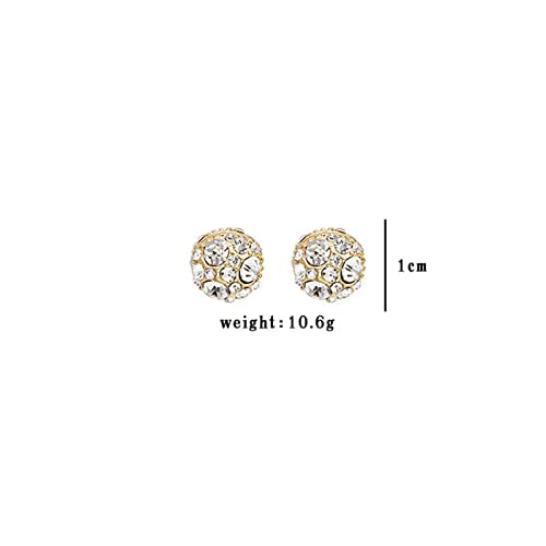 Dorina Ear Acupressure Magnetherapy Detoxi Earrings Set,Magnetic Lymphatic Cubic Zirconia Atiptu