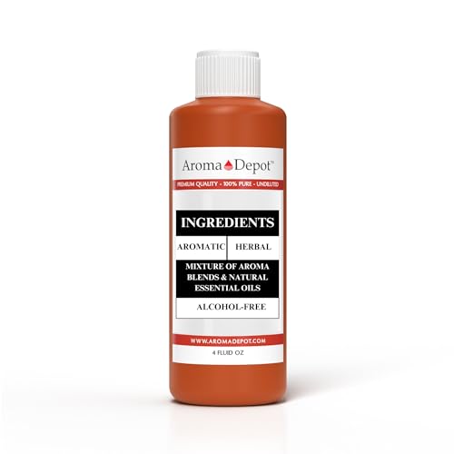 Frankincense & Myrrh 4 oz. Fragrance Oil I Perfume I Skin Oil I Scented Oil. DIY Projects Such as Candles Aroma Depot