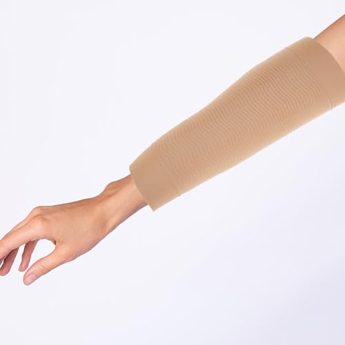 Healifty upper arm sleeves 1 Pair Elastic Compression Arm Sleeves Slimming Improve Shaper Healifty