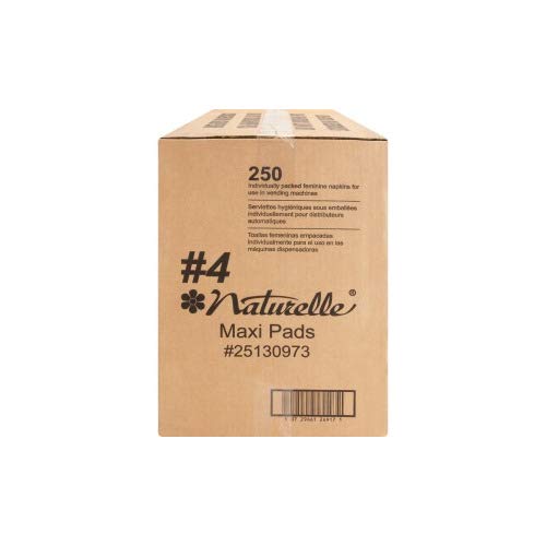 Impact Products 25130973 Maxi Pads, Naturelle, Regular, Vendor Refills, WE Rochester Midland