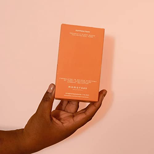 MOMOTARO APOTHECA 14 Organic Vaginal Suppositories Alternative, Fast Acting, Alleviate Dryness MOMOTARO APOTHECA