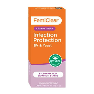 FemiClear BV & Yeast Infection Protection Vaginal Cream, Made with Natural Ingredients