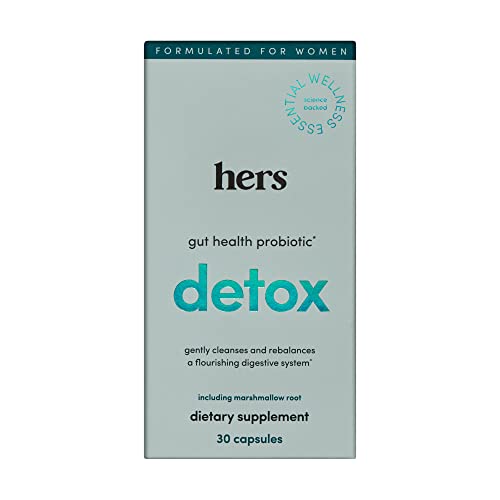 Hers Detox Supplement - Women's Probiotic Supplement for Detoxing - Helps Support 