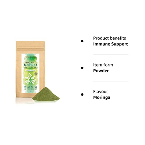 1KG Moringa Superleaf Powder Oleifera 100% Organic Raw Premium Quality Non-GMO 