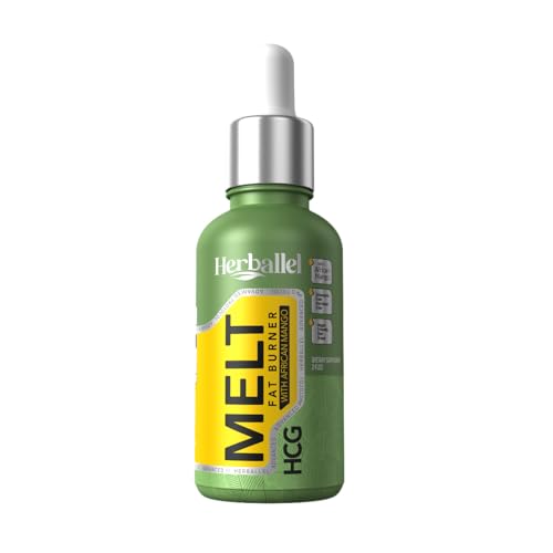 Herballel MELT HCG-Hormone Free Rapid Diet Drops for Weight Loss and Weight Management