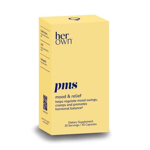 her own PMS, Supports PMS Symptoms, Promotes Positive Mood, Natural Hormone Balance