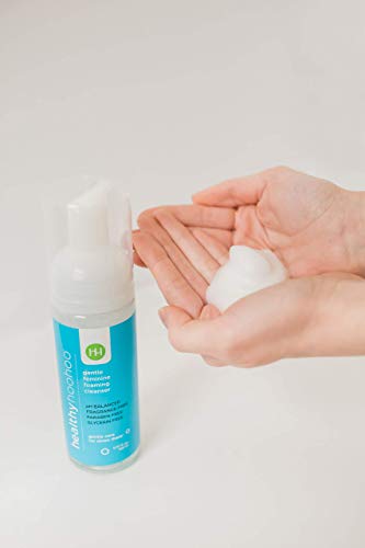 healthy hoohoo Gentle Feminine Foaming Cleanser - All Natural, Paraben- and Fragrance-free (5 fl oz) healthy hoohoo