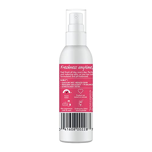 Summer's Eve Refresher Mist, Feminine Spray Reduces Odor, Blissful Escape, Body Spray for Women Summer's Eve