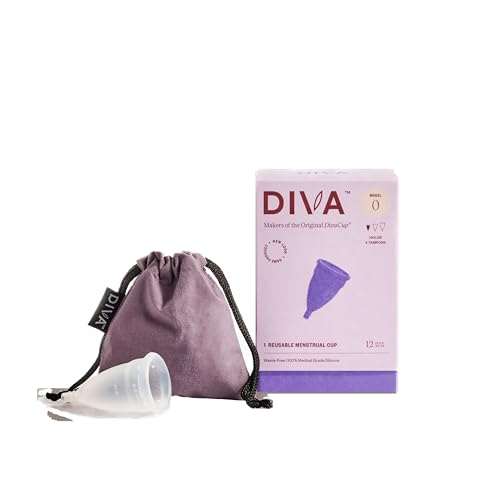 DivaCup - BPA-Free Reusable Menstrual Cup - Leak-Free Feminine Hygiene - Tampon and Pad DivaCup