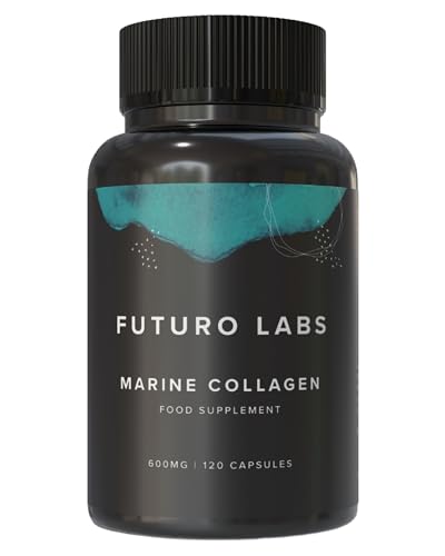 Marine Collagen Capsules 1200mg with VIT C (12mg) and Zinc (1.5mg) - Made in The UK