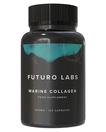 Marine Collagen Capsules 1200mg with VIT C (12mg) and Zinc (1.5mg) - Made in The UK