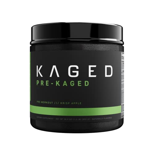 Kaged Original Pre Workout Powder | Krisp Apple | Pre-Kaged | Formulated with Creatine
