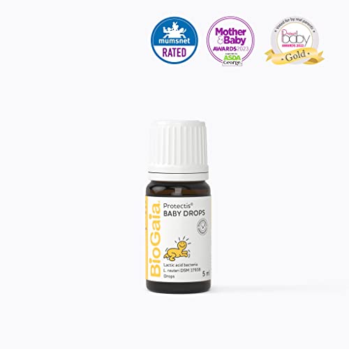 BioGaia Protectis Probiotic Drops 5ml Suitable For NewBorn Babies To Balance Baby's Gut BioGaia