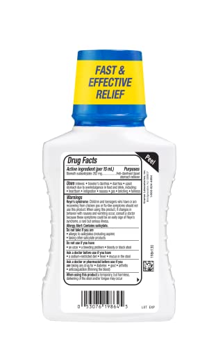 Kaopectate Multi-Symptom Relief for Diarrhea Upset Stomach in Vanilla, 11 Fl Oz (Pack of 1) Kaopectate