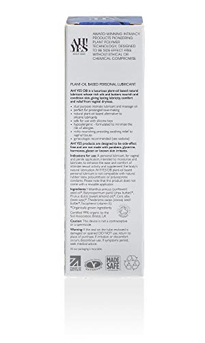 AH! YES OB - Natural Plant Oil Based Personal Lubricant AH! YES