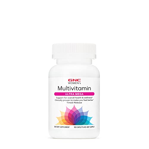 GNC Women's Ultra Mega Multivitamin | Supports Overall Health and Wellness in Women GNC
