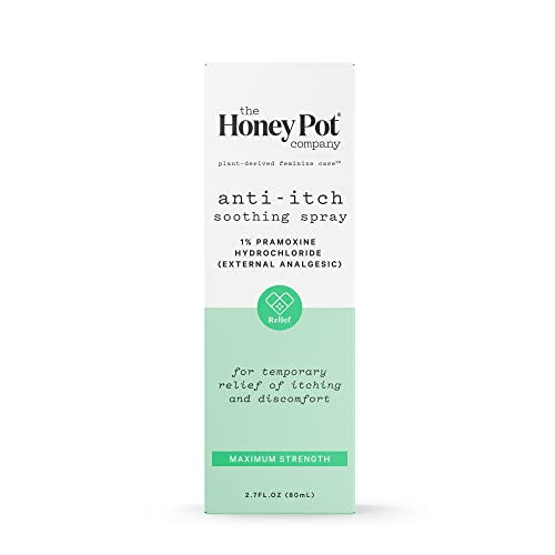 The Honey Pot Company - Feminine Anti-Itch Spray -at Home or On The Go Medicated Spray The Honey Pot Company