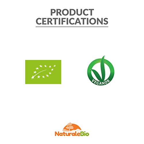 Organic Psyllium Husk - 99% Purity - 200g. Pure & Natural Psyllium Seed Husks NaturaleBio